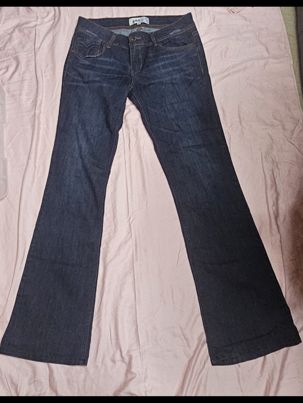 Jolt Dark Blue Bootcut Jeans Junior Size 11